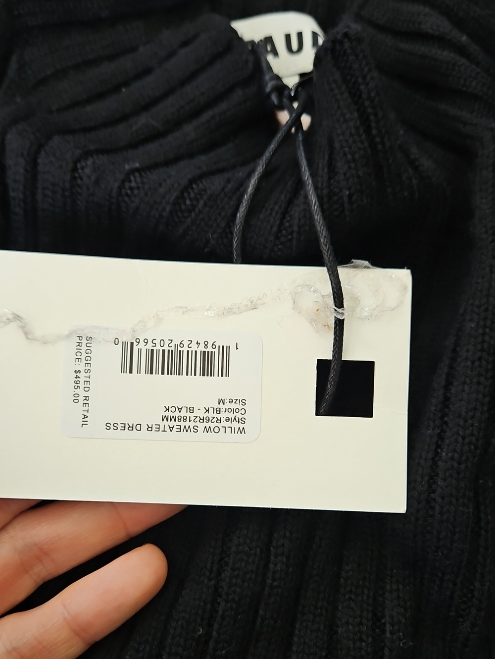 Nwt Staud Wool Sweater and Lace Dress M - Picture 9 of 11